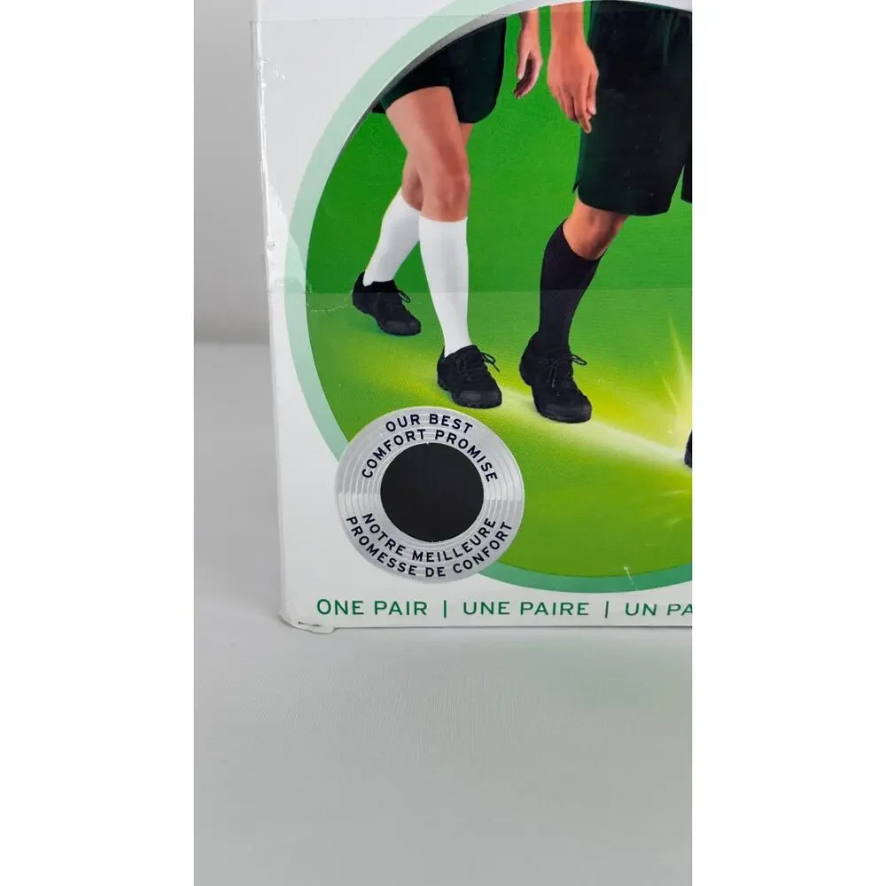 JOBST Activewear Sport Knee High Compression Stockings 20-30mmHg Black Large